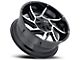 Vision Off-Road Prowler Gloss Black Machined 6-Lug Wheel; 18x9; 12mm Offset (17-24 Titan)