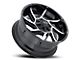 Vision Off-Road Prowler Gloss Black Machined 6-Lug Wheel; 20x12; -51mm Offset (17-24 Titan)