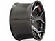 4Play 4P50 Brushed Black 6-Lug Wheel; 20x10; -18mm Offset (2024 Tacoma)