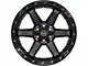 4Play 4P63 Brushed Black 6-Lug Wheel; 20x10; -18mm Offset (2024 Tacoma)