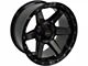 4Play 4P63 Brushed Black 6-Lug Wheel; 20x10; -18mm Offset (04-15 Titan)