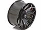 4Play 4P80R Brushed Black 6-Lug Wheel; 20x10; -18mm Offset (22-24 Bronco Raptor)