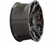 4Play 4P80R Brushed Black 6-Lug Wheel; 20x10; -18mm Offset (17-24 Titan)