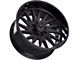 TIS 547B Gloss Black 6-Lug Wheel; 20x10; -19mm Offset (2024 Tacoma)