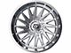 TIS 547C Chrome 6-Lug Wheel; 20x12; -44mm Offset (2024 Tacoma)