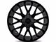 Hardrock Offroad Affliction Gloss Black 6-Lug Wheel; 20x9; 0mm Offset (03-09 4Runner)