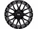Hardrock Offroad Affliction Gloss Black Milled 6-Lug Wheel; 20x10; -19mm Offset (16-24 Titan XD)