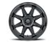 ICON Alloys Bandit Gloss Black 6-Lug Wheel; 20x10; -24mm Offset (16-24 Titan XD)