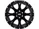 Hardrock Offroad BloodShot Xposed Gloss Black 6-Lug Wheel; 20x10; -19mm Offset (2024 Tacoma)
