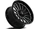 Axe Wheels Chronus Gloss Black Milled 6-Lug Wheel; 20x10; -19mm Offset (16-24 Titan XD)