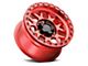 Weld Off-Road Cinch Beadlock Candy Red 6-Lug Wheel; 17x9; -12mm Offset (2024 Tacoma)