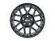 Weld Off-Road Cinch Beadlock Gloss Black Milled 6-Lug Wheel; 17x9; -12mm Offset (22-24 Bronco Raptor)