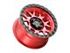 Weld Off-Road Cinch Candy Red 6-Lug Wheel; 17x9; -12mm Offset (2024 Tacoma)