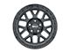 Weld Off-Road Cinch Satin Black 6-Lug Wheel; 17x9; 0mm Offset (22-24 Bronco Raptor)