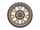Weld Off-Road Cinch Satin Bronze 6-Lug Wheel; 20x10; 13mm Offset (04-15 Titan)