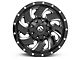 Fuel Wheels Cleaver Gloss Black Milled 6-Lug Wheel; 22x12; -44mm Offset (16-24 Titan XD)