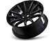 Mayhem Wheels Crossfire Gloss Black Milled 6-Lug Wheel; 20x9.5; 18mm Offset (16-24 Titan XD)