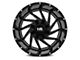 Hardrock Offroad Crusher Gloss Black Milled 6-Lug Wheel; 20x9; 0mm Offset (04-15 Titan)