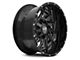 Hardrock Offroad Crusher Gloss Black Milled 6-Lug Wheel; 20x9; 0mm Offset (04-15 Titan)