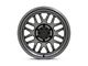 Black Rhino Delta Matte Gunmetal 6-Lug Wheel; 17x9.5; 12mm Offset (2024 Tacoma)