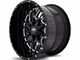 Hardrock Offroad Destroyer Gloss Black Milled 6-Lug Wheel; 20x9; 0mm Offset (04-15 Titan)