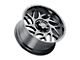 Weld Off-Road Fulcrum Gloss Black Machined 6-Lug Wheel; 20x10; -18mm Offset (2024 Tacoma)