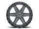 Black Rhino Henderson Gunblack 6-Lug Wheel; 17x9; 12mm Offset (2024 Tacoma)