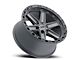 Black Rhino Henderson Gunblack 6-Lug Wheel; 17x9; 12mm Offset (2024 Tacoma)