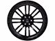 Axe Wheels Icarus Satin Black 6-Lug Wheel; 20x10; -19mm Offset (2024 Tacoma)