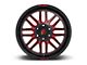 Fuel Wheels Ignite Gloss Black Red Tinted 6-Lug Wheel; 20x10; -19mm Offset (16-24 Titan XD)