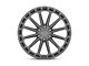 Black Rhino Kaizen Matte Gunmetal 6-Lug Wheel; 17x9.5; 12mm Offset (2024 Tacoma)