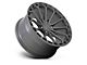 Black Rhino Kaizen Matte Gunmetal 6-Lug Wheel; 17x9.5; 12mm Offset (2024 Tacoma)