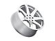 Black Rhino Mozambique Silver 6-Lug Wheel; 18x8.5; 0mm Offset (17-24 Titan)