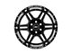 Rough Country 92 Series Gloss Black Machined 6-Lug Wheel; 22x12; -44mm Offset (16-24 Titan XD)