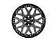 Rough Country 95 Series Gloss Black Machined 6-Lug Wheel; 20x10; -25mm Offset (17-24 Titan)