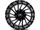 Hardrock Offroad Overdrive Gloss Black Milled 6-Lug Wheel; 20x10; -19mm Offset (16-24 Titan XD)