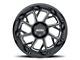 Ultra Wheels Patriot Gloss Black Milled 6-Lug Wheel; 18x9; 1mm Offset (16-24 Titan XD)