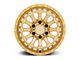 Black Rhino Raid Gold 6-Lug Wheel; 18x9.5; 12mm Offset (16-24 Titan XD)