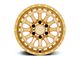 Black Rhino Raid Gold 6-Lug Wheel; 18x9.5; -18mm Offset (16-24 Titan XD)