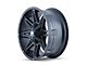 Mayhem Wheels Rampage Matte Black 6-Lug Wheel; 20x9; 18mm Offset (16-24 Titan XD)