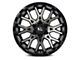 V-Rock Off-Road Wheels Recoil Satin Black Machined 6-Lug Wheel; 20x9.5; -5mm Offset (22-24 Tundra)