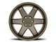 Black Rhino Roku Matte Bronze 6-Lug Wheel; 20x9.5; -18mm Offset (16-24 Titan XD)