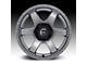 Fuel Wheels Rush Matte Gunmetal 6-Lug Wheel; 18x9; -12mm Offset (16-24 Titan XD)