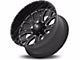 Hardrock Offroad Slammer Xposed Gloss Black Milled 6-Lug Wheel; 20x10; -19mm Offset (16-24 Titan XD)