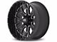 Hardrock Offroad Slammer Xposed Gloss Black Milled 6-Lug Wheel; 20x10; -19mm Offset (16-24 Titan XD)