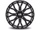 Hardrock Offroad Slammer Xposed Gloss Black Milled 6-Lug Wheel; 20x10; -19mm Offset (16-24 Titan XD)