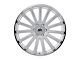 Black Rhino Spear Silver 6-Lug Wheel; 20x9; 0mm Offset (16-24 Titan XD)