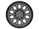 Black Rhino Sprocket Matte Gunmetal with Gloss Black Face 6-Lug Wheel; 18x9.5; -18mm Offset (16-24 Titan XD)