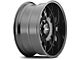 Mayhem Wheels Tripwire Gloss Black Milled 6-Lug Wheel; 20x10; -19mm Offset (16-24 Titan XD)