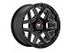 Mamba Offroad Wheels Type M23 Gloss Black Machined 6-Lug Wheel; 18x9; 12mm Offset (16-24 Titan XD)